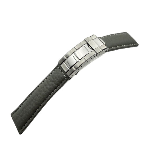 Taikonaut Black Calf Leather 20mm Watch Band