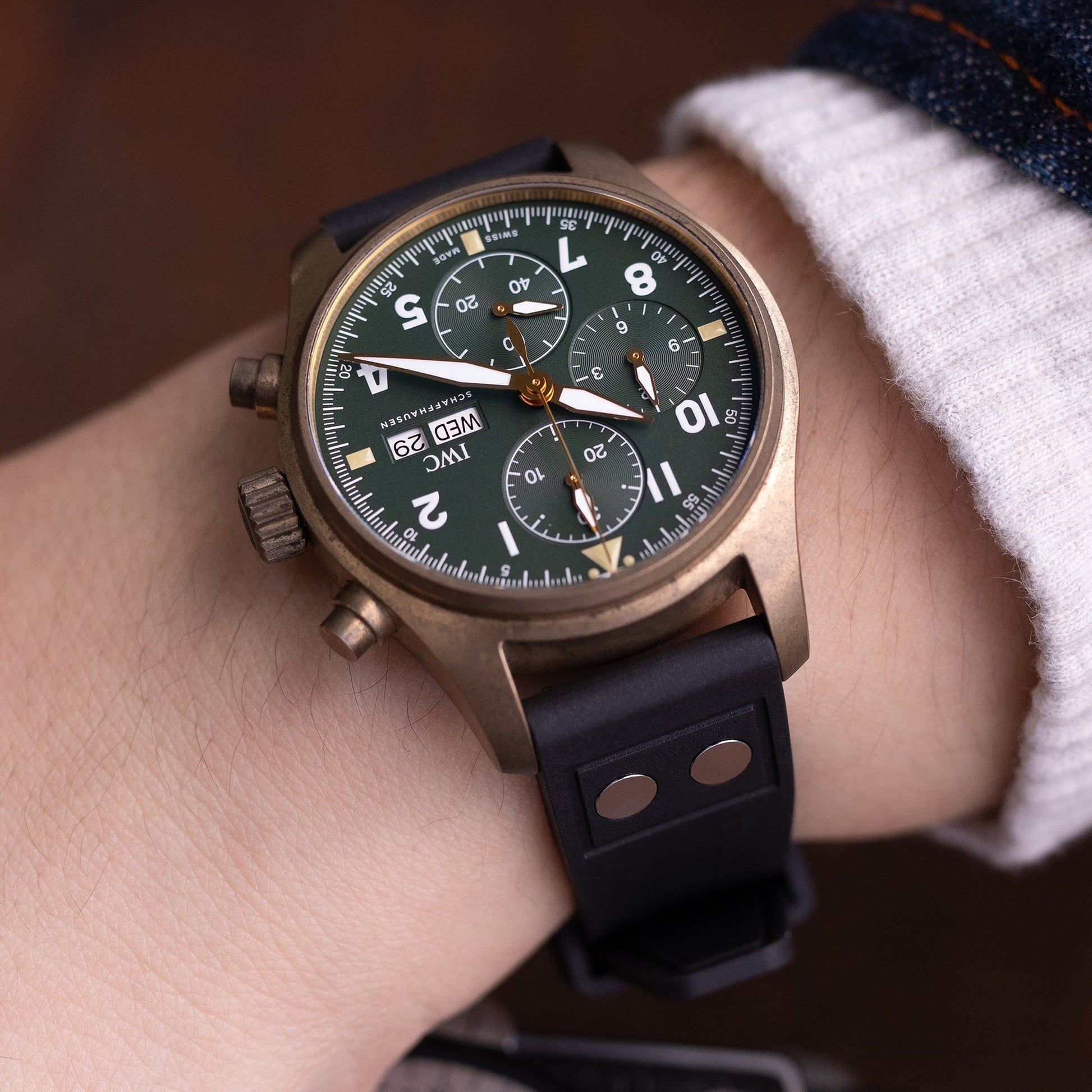 IWC Pilot Spitfire Chronograph Bronze