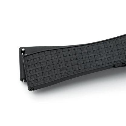 Quick Release FKM29 Black FKM Rubber watch strap