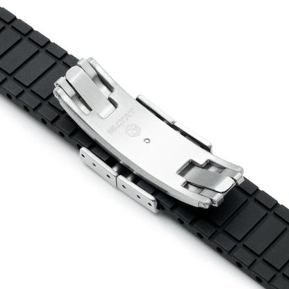 Quick Release FKM29 Black FKM Rubber watch strap