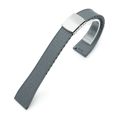 Quick Release FKM29 Light Grey FKM Rubber watch strap