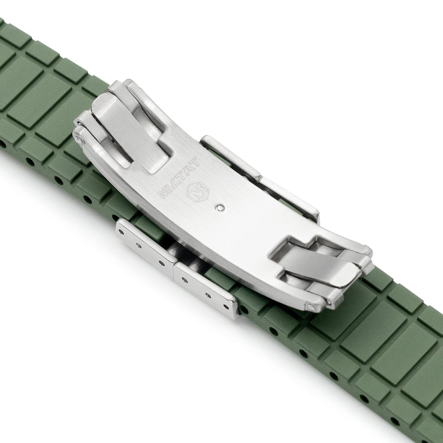 Quick Release FKM29 Military Green FKM Rubber watch strap