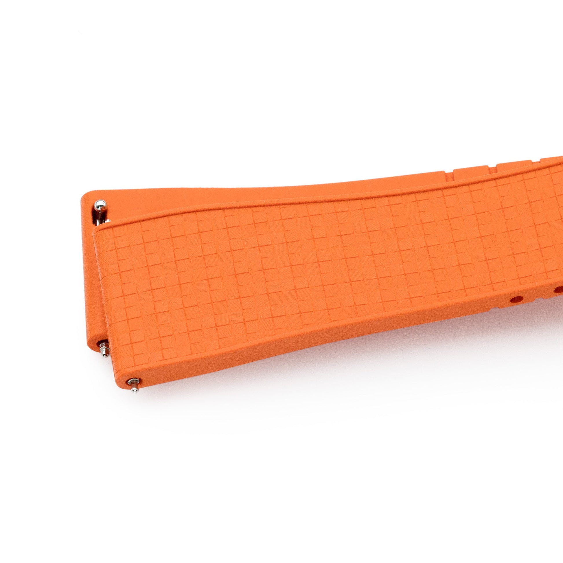 Quick Release FKM29 Orange FKM Rubber watch strap