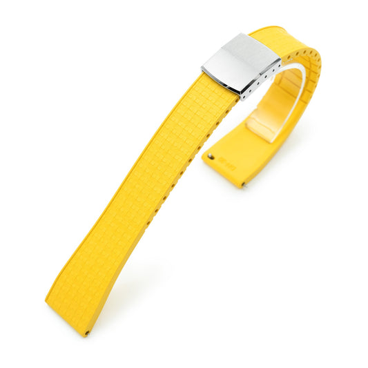 Quick Release FKM29 Yellow FKM Rubber watch strap