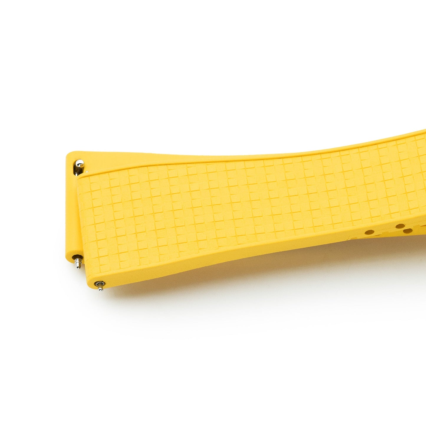 Quick Release FKM29 Yellow FKM Rubber watch strap