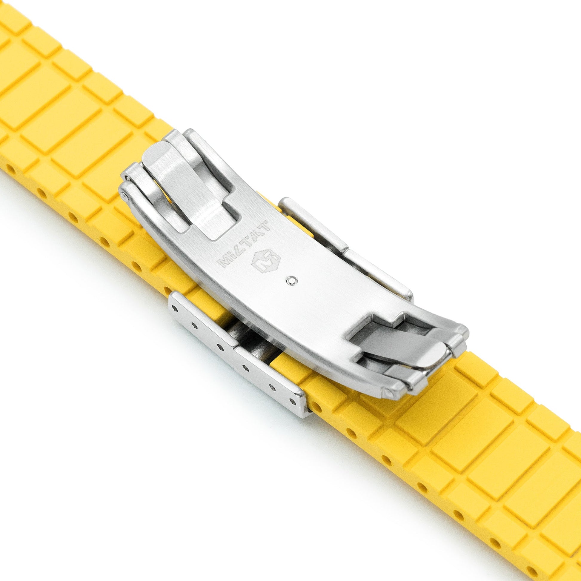 Quick Release FKM29 Yellow FKM Rubber watch strap