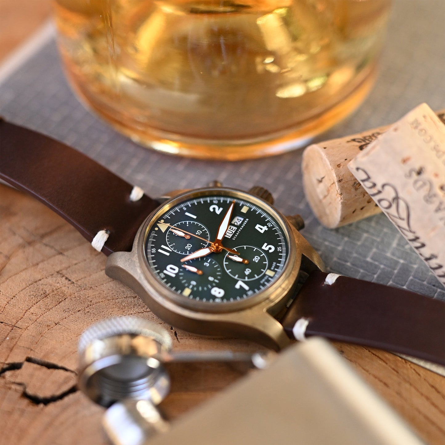 IWC Pilot Spitfire Chronograph Bronze