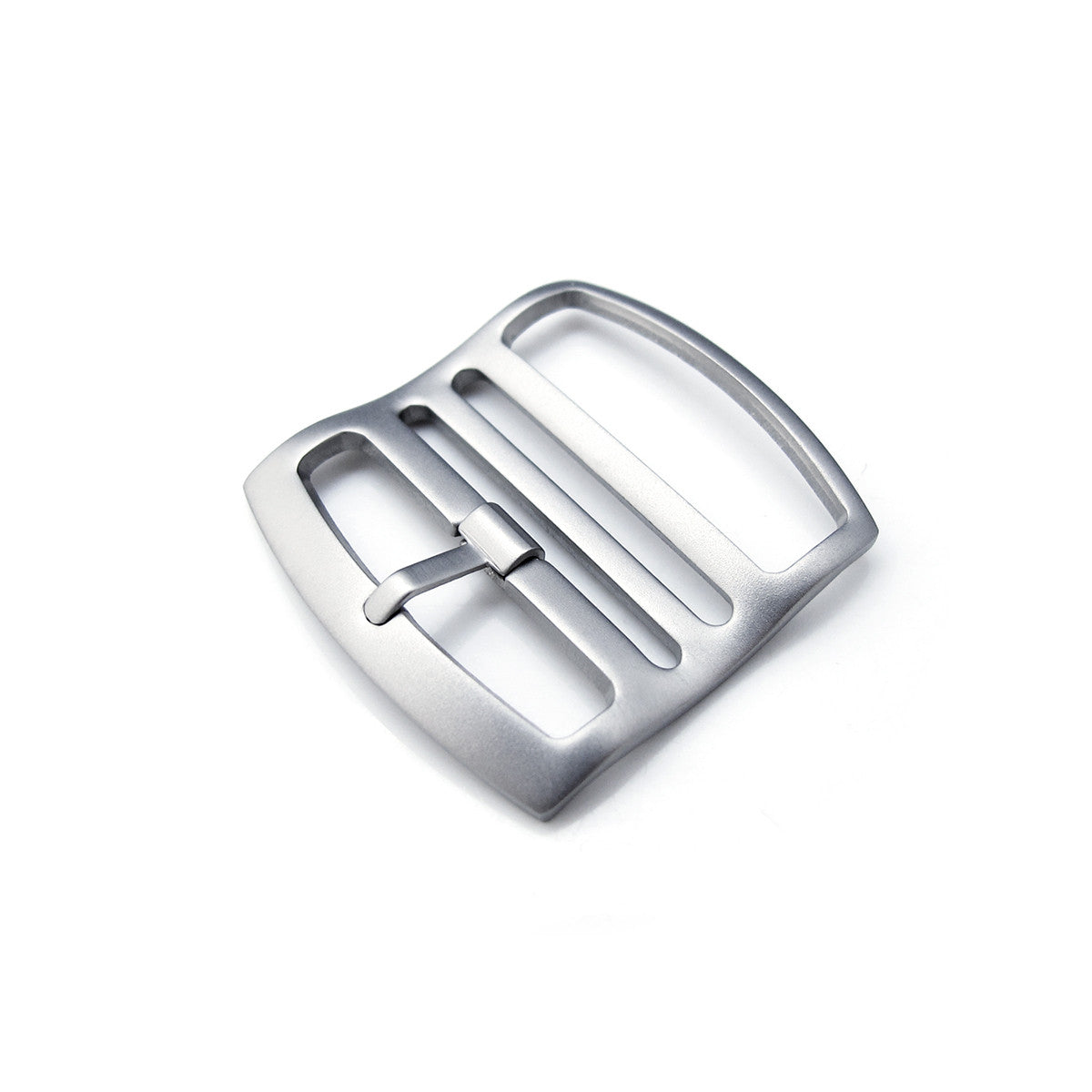 Ladder Lock Slider tang buckle, Sandblasted