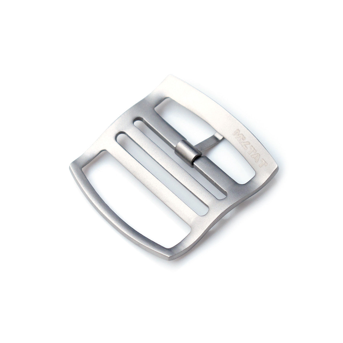 Ladder Lock Slider tang buckle, Sandblasted