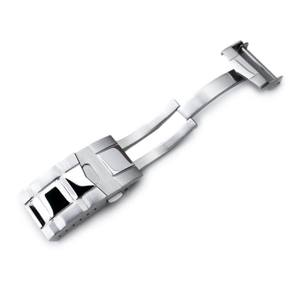 SUB Double Locks Diver's Clasp, Polished & Brushed