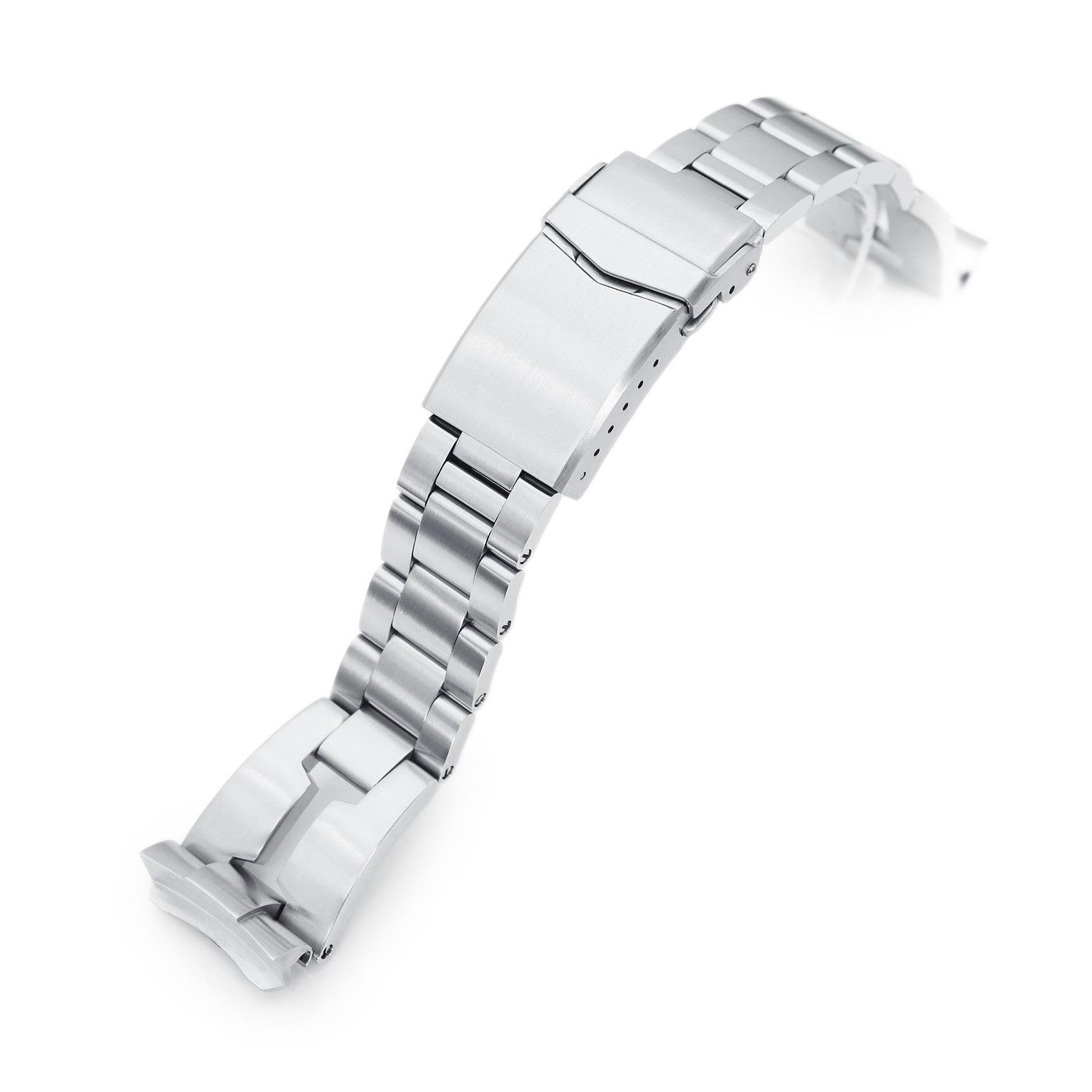 Seiko Mod 6309-7040 6309-7049 Curved End Retro Shaver Blade Bracelet 