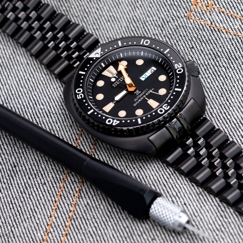 Miltat 22mm Super-J Watch Band for Seiko Turtle