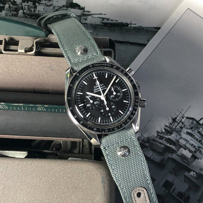 The AAF Sea Grey-637 Strap by HAVESTON Straps