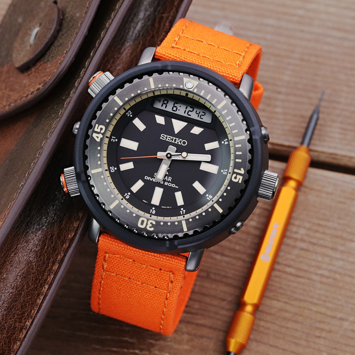 Seiko SNJ029 Prospex Street Series 'Urban Safari Arnie' Divers Watch