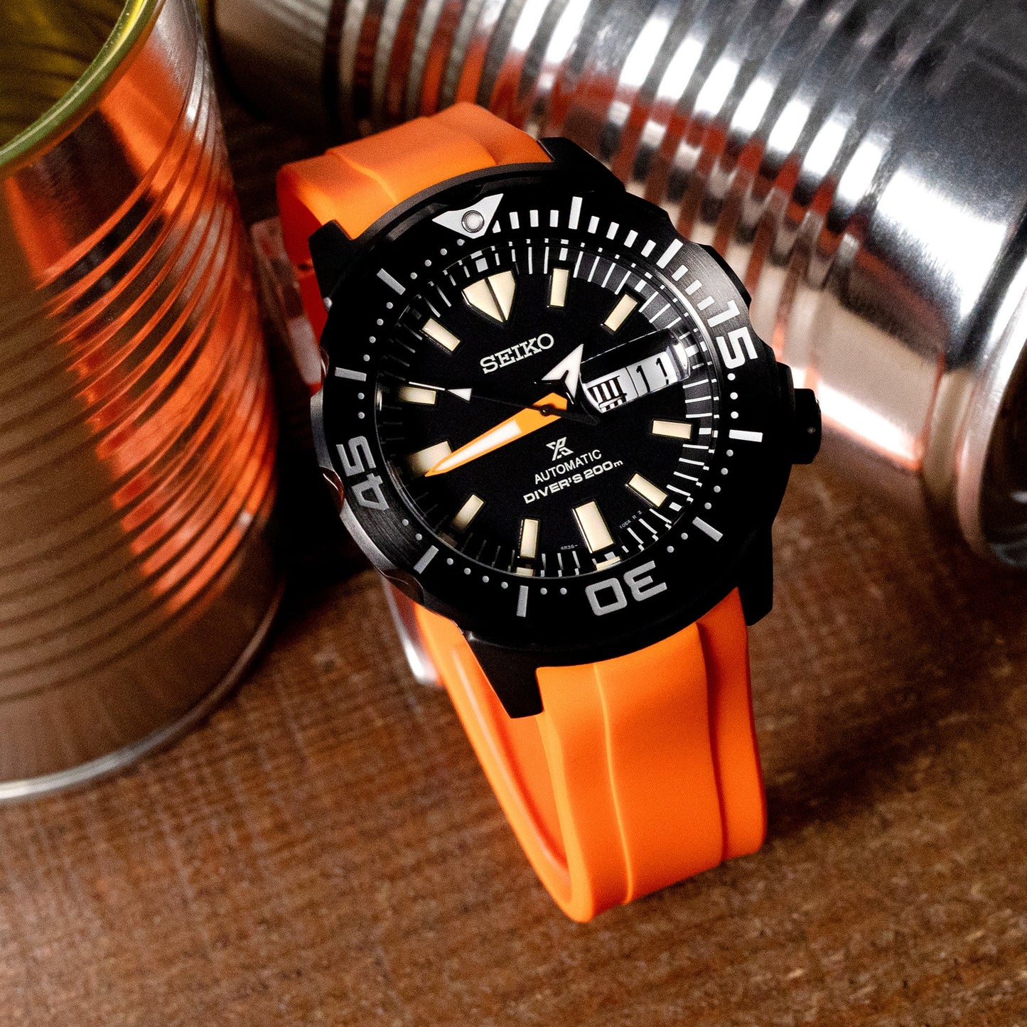 Seiko SRPH13 Prospex Monster Automatic Watch Ninja Limited Edition